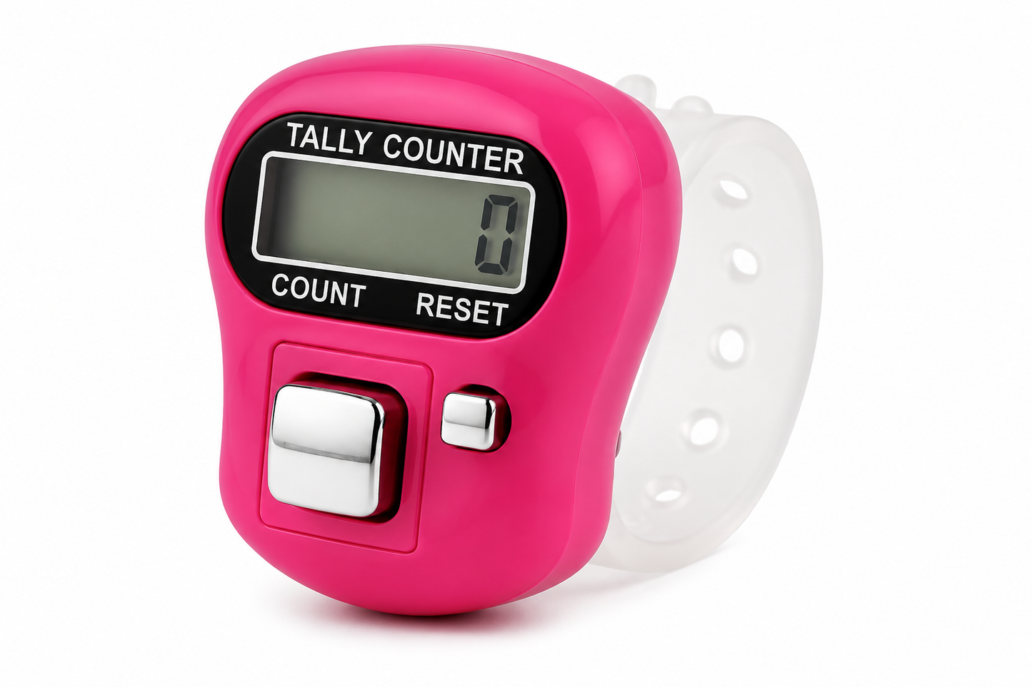 Mini Digital Tally Counter Finger Ring | Electronic Chanting Count Machine for Mantra Jap, Meditation, Prayer & Cricket Umpire