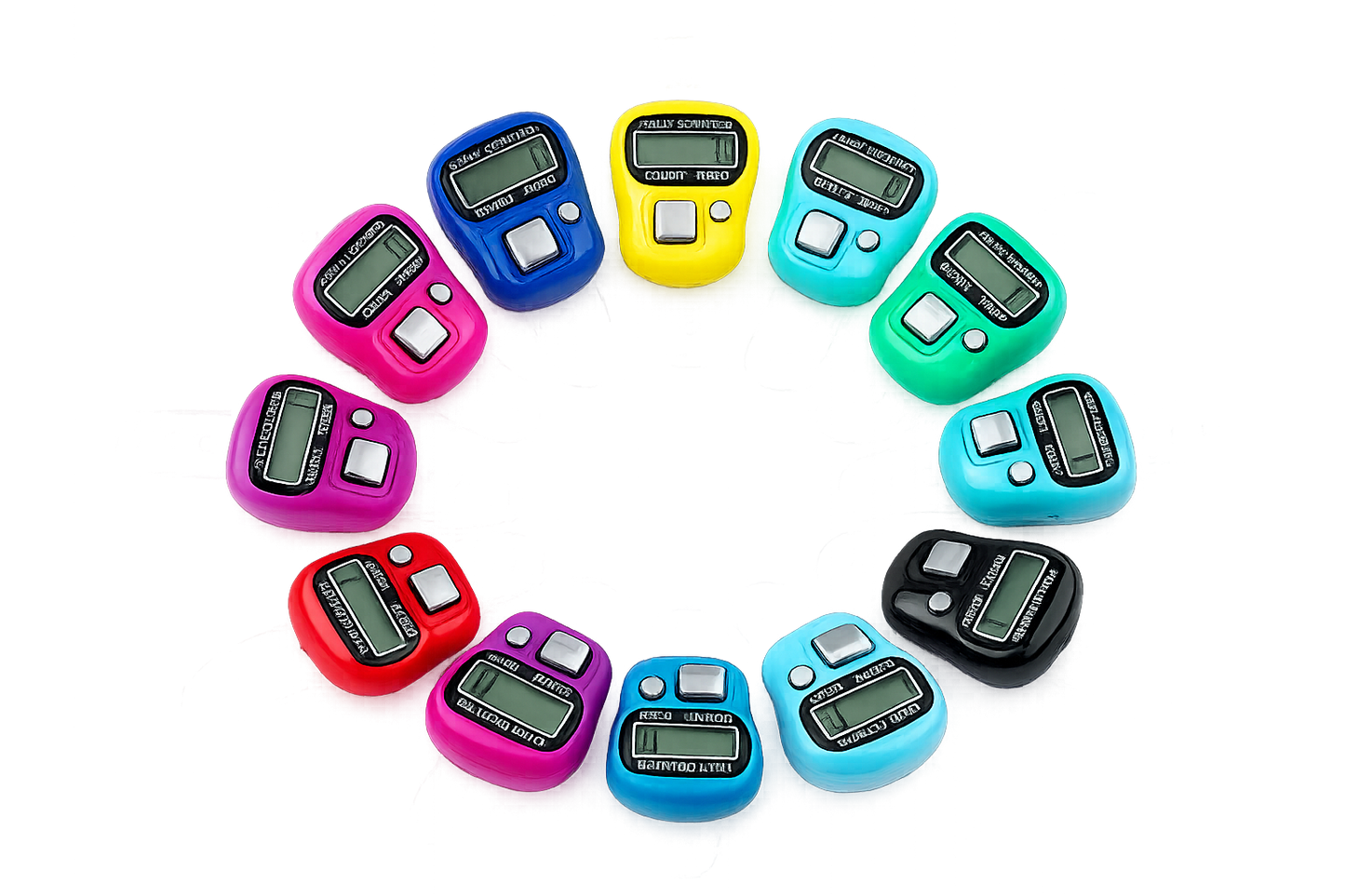 Mini Digital Tally Counter Finger Ring | Electronic Chanting Count Machine for Mantra Jap, Meditation, Prayer & Cricket Umpire