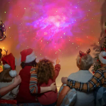 Astronaut Galaxy Projector for men showcasing various nebula effects and star patterns for home decor.